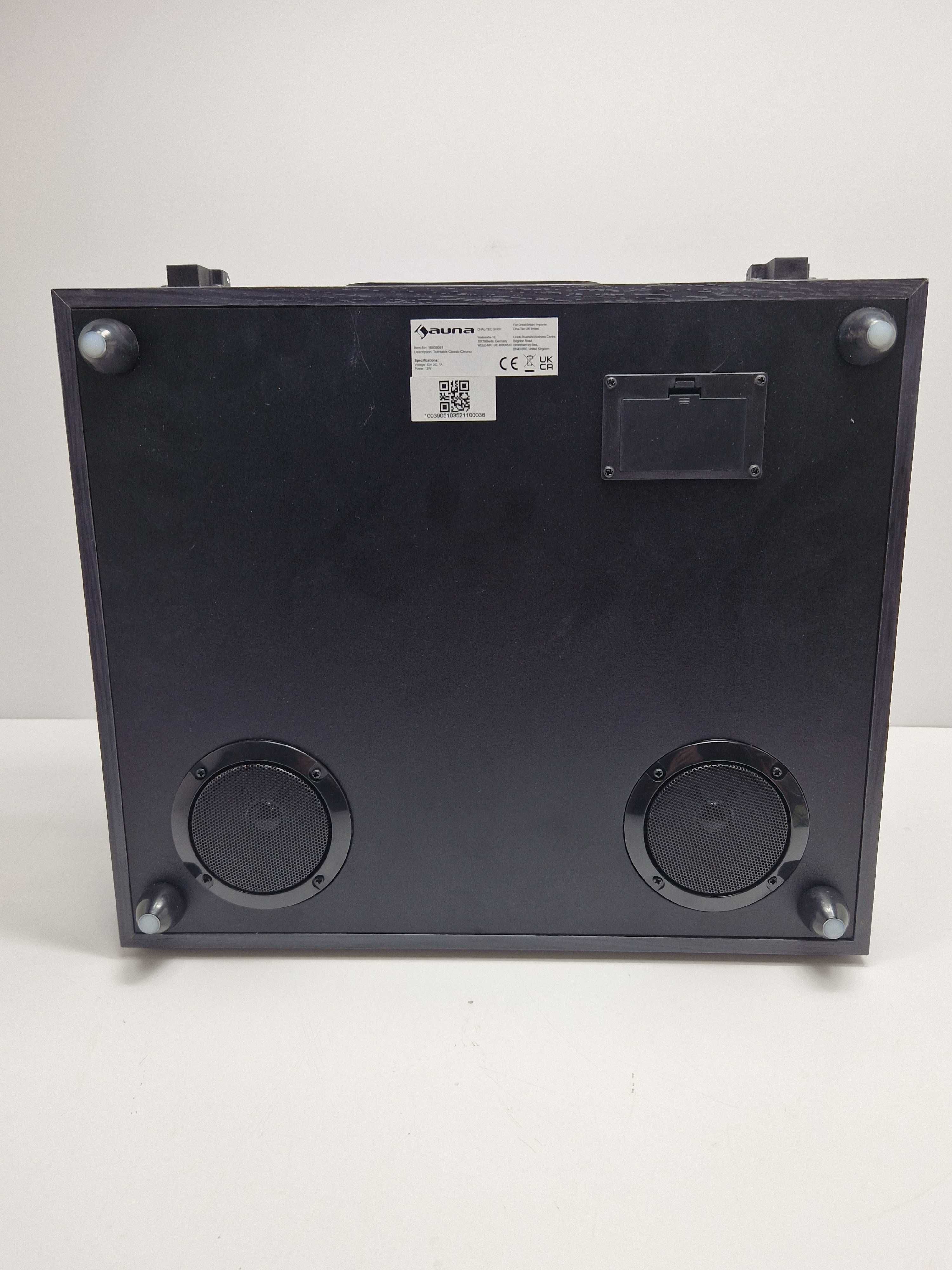 Auna 100 | 39051 Gramofon zegar bt głośnik