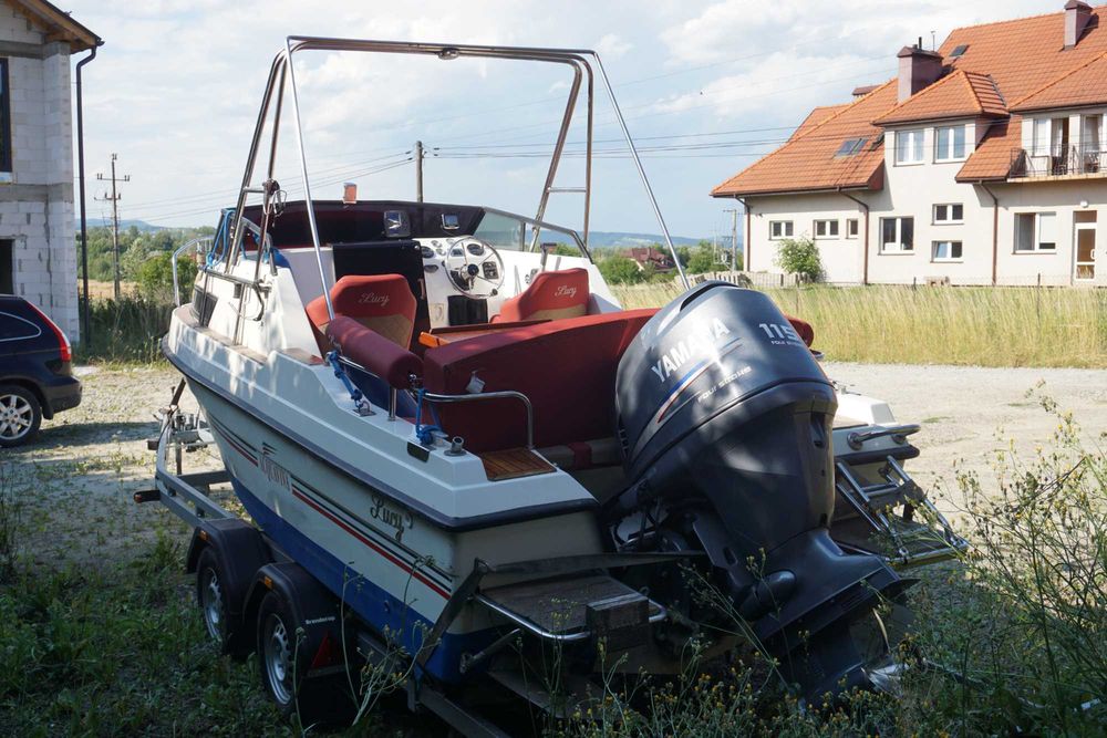 Łódź motorowa ACQUAVIVA BOATS. Silnik Yamaha 115