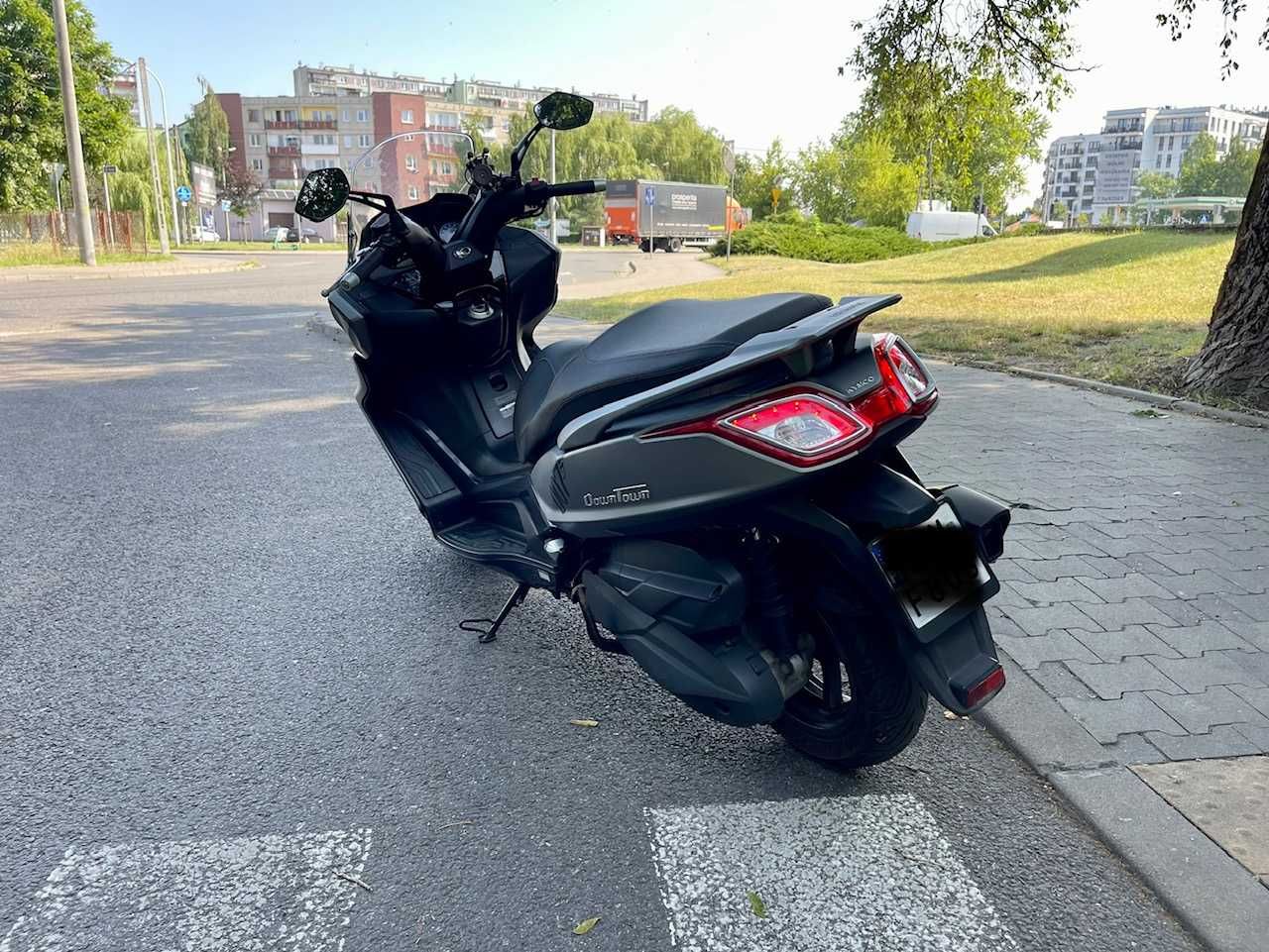 Kymco DownTown 350i/125 szara satyna! Skuter do miasta i poza nie !!