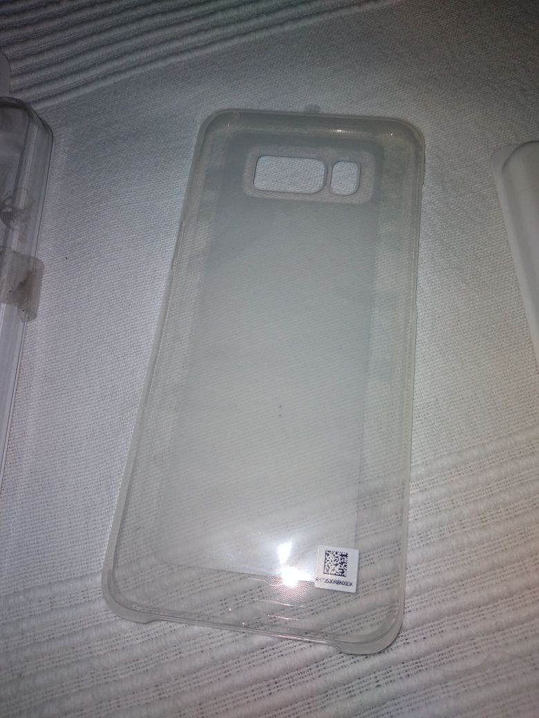 Galaxy S8+ clear cover etui plecki