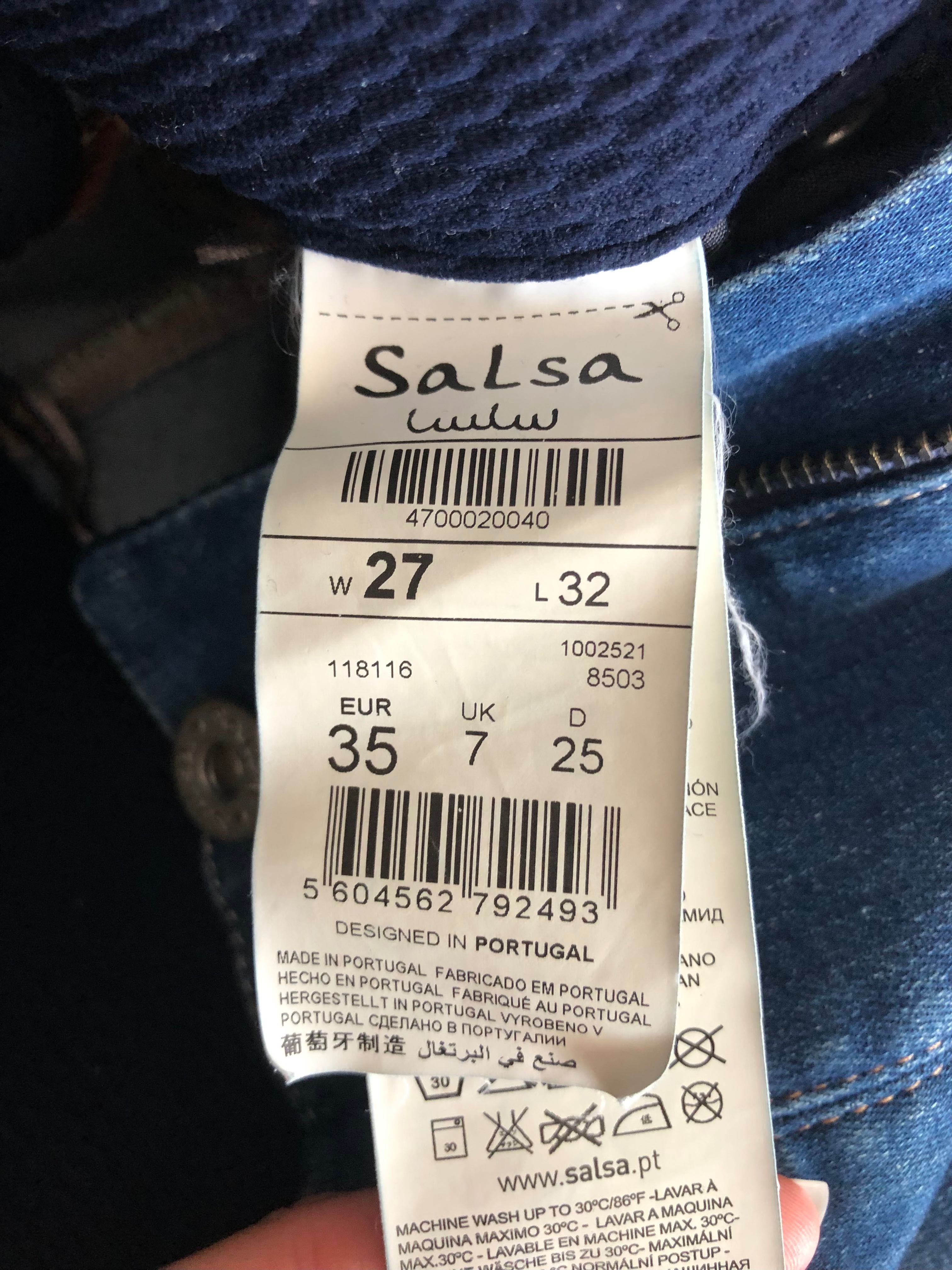 Skinny Jeans da Salsa, push up