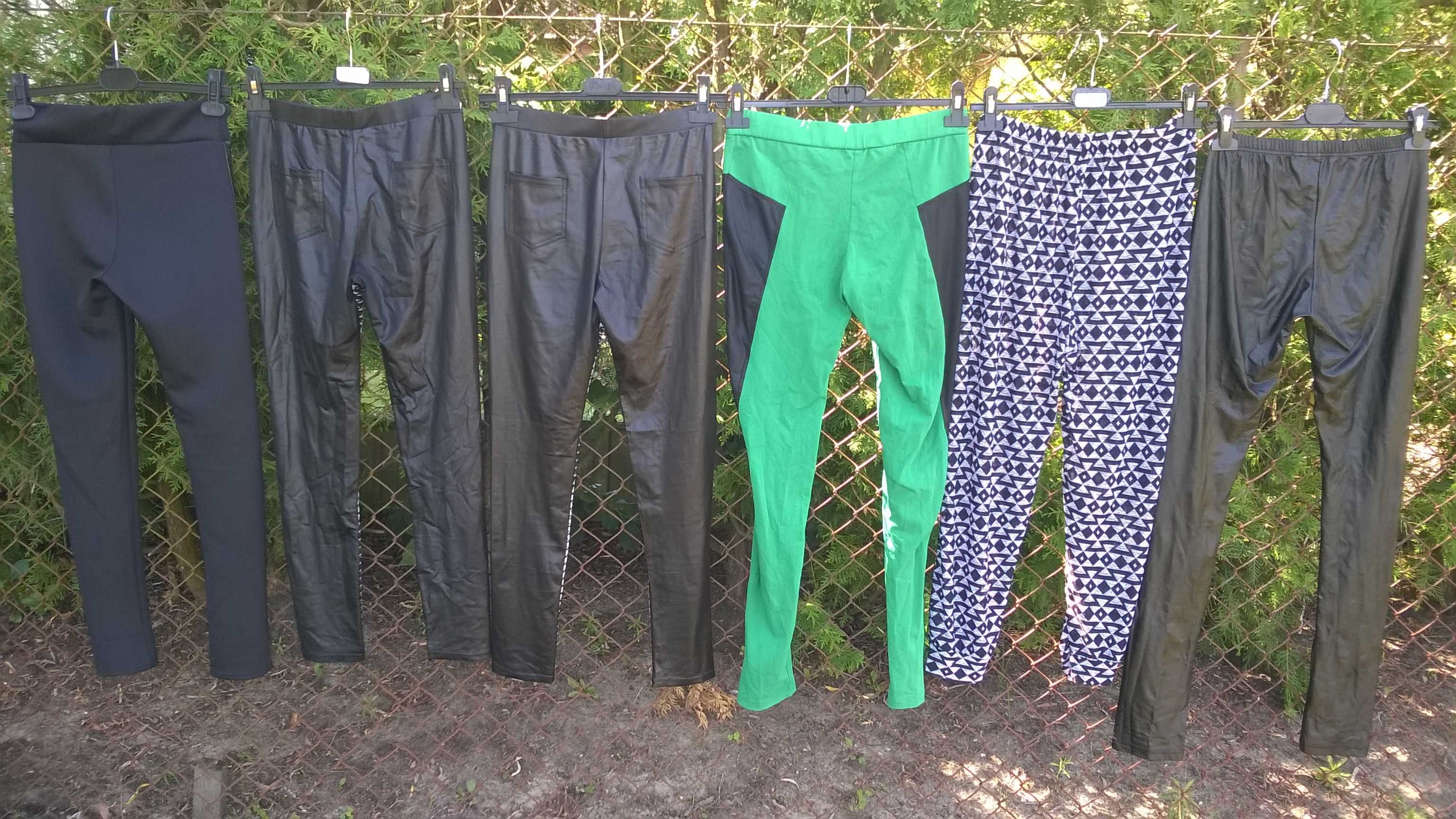 Leginsy i spodnie haremki damskie rozm S
