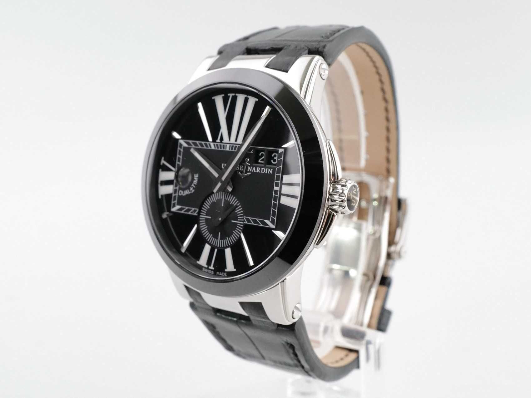 Ulysse Nardin Executive Dual Time Black