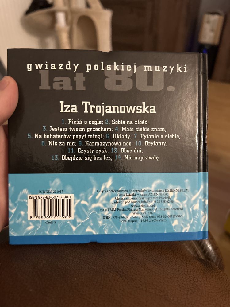 Gwiazdy polskiej muzyki lat 80 Izabela Trojanowska CD