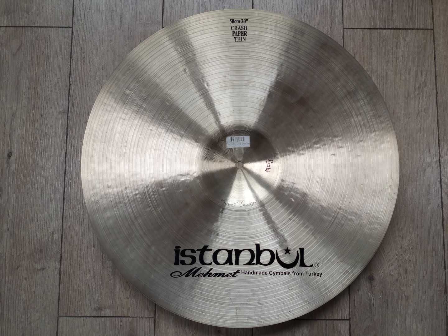 Istanbul Mehmet Paper Thin Crash 20" z B20 - znakomity stan