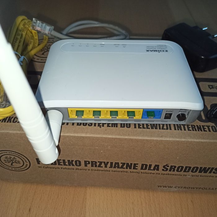 Router Edimax BR-6228nC ekspander punkt dostępu Wi Fi LAN WAN kablowy