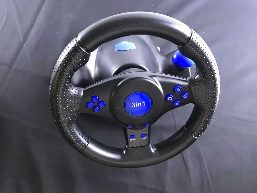 Игровой руль для компьютера и ps — подключил и поехал!