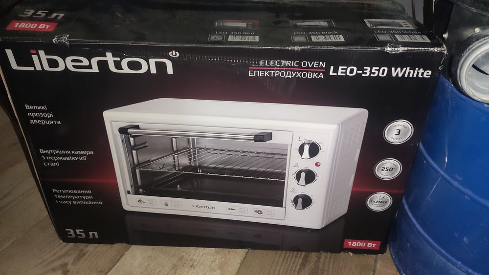 Електродуховка Liberton leo-350 як нова