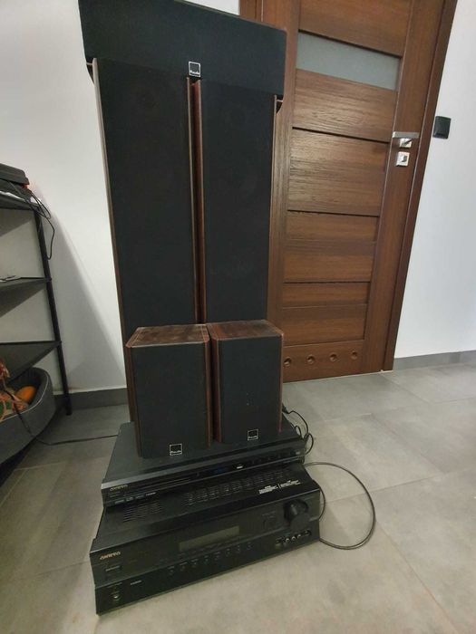Amplituner Onkyo TX-SR506 + M-Audio HCS-9950 MKIII Zestaw kolumn 5.0