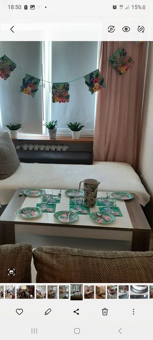 Komoda biała z szufladami