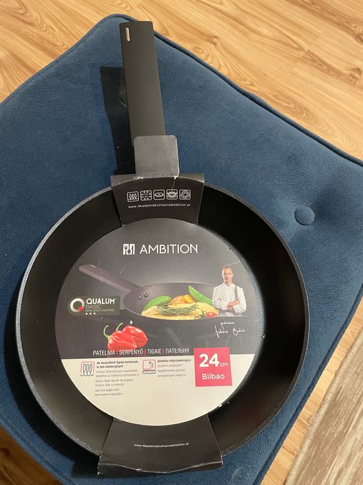 Patelnia 24 cm Ambition indukcja