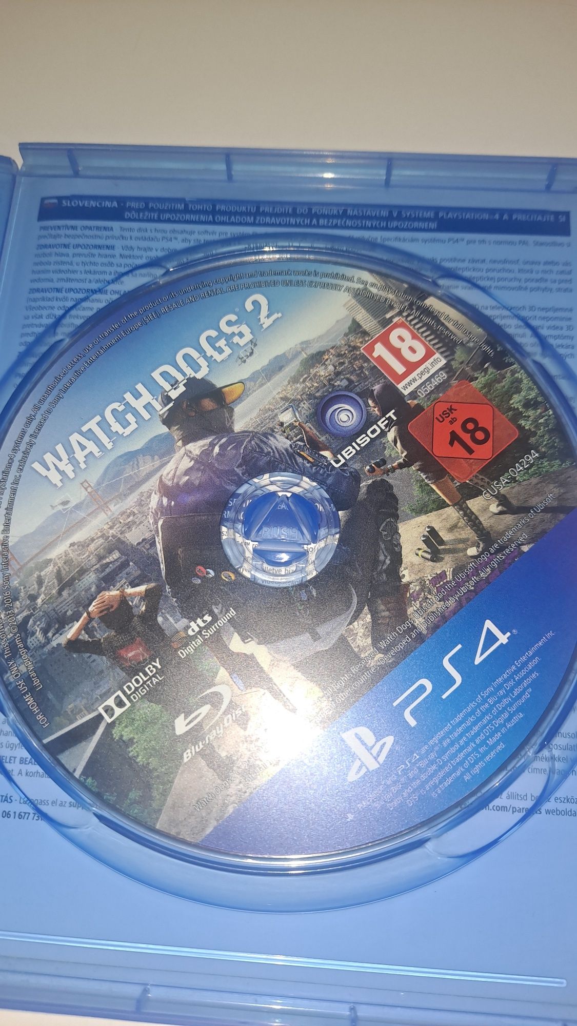 Watch Dogs 2 Ps4,5