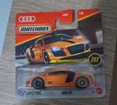 Audi R8 Matchbox Super chase (rodas borrachas)