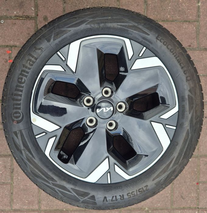 Koła Felgi Aluminiowe KIA 17" 5x114,3 ET52 JAK NOWE!