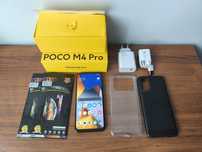 Smartfon POCO M4 Pro 8/256 stan b.dobry duży zestaw okazja