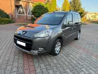 Peugeot Partner 1.6b 11r Multispace rok w Pl stn bdb klima serwis