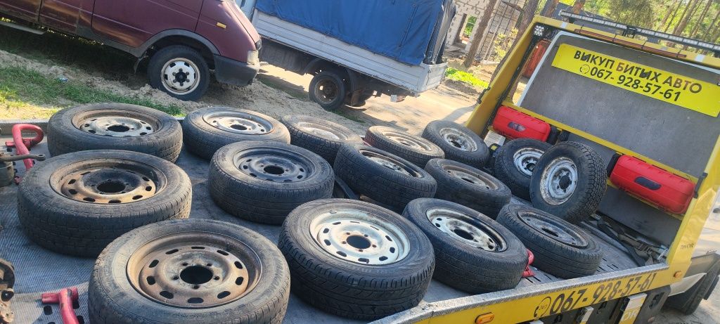 Колесные диски на соболь  авторазборка