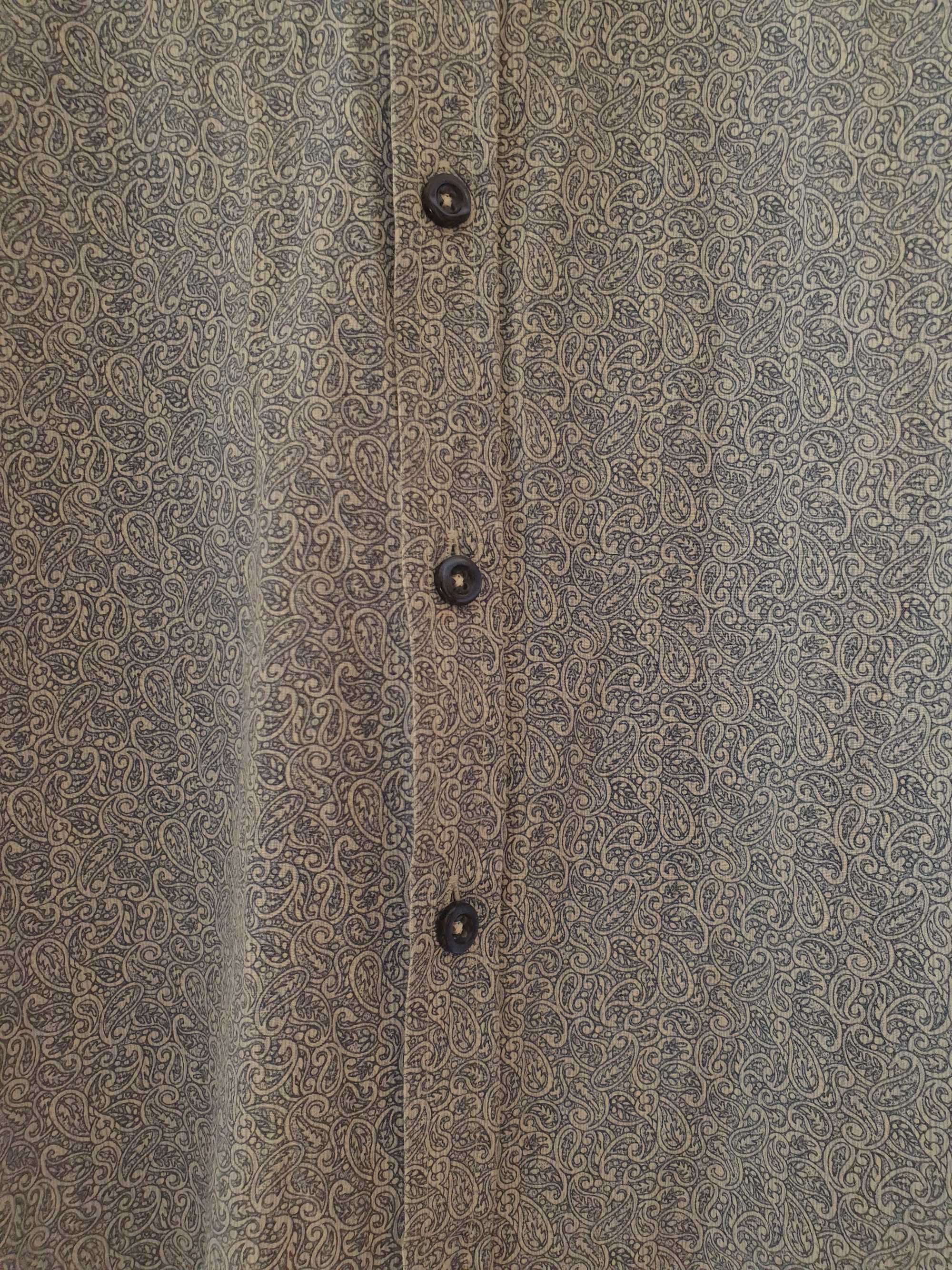 Koszula w malowniczy wzór jak portugalskie azulejos Steel& Jelly r. L