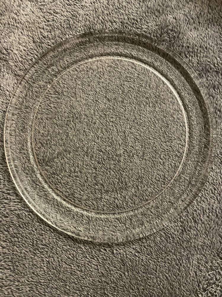 Talerz szklany do kuchenki mikrofalowej 24,5 cm