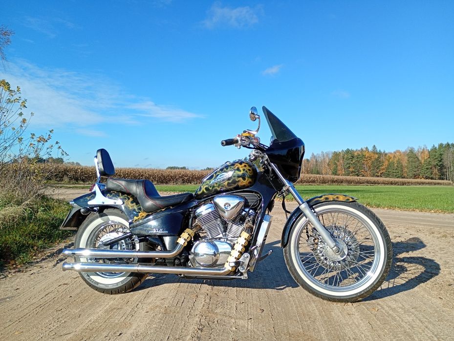 Honda vlx400 Steed custom aerograf  vt600 shadow  ZAMIANA transport