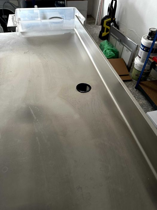 Bancada de Inox c/ tulha