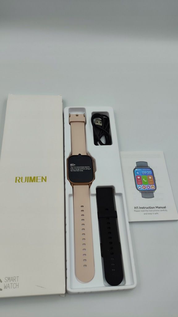 smartwatch zegarek damski funkcja rozmów z menu  aplikacją po polsku