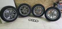 Кованые диски Kosei R16 с резиной Michelin, 5х100 и 5х114.3