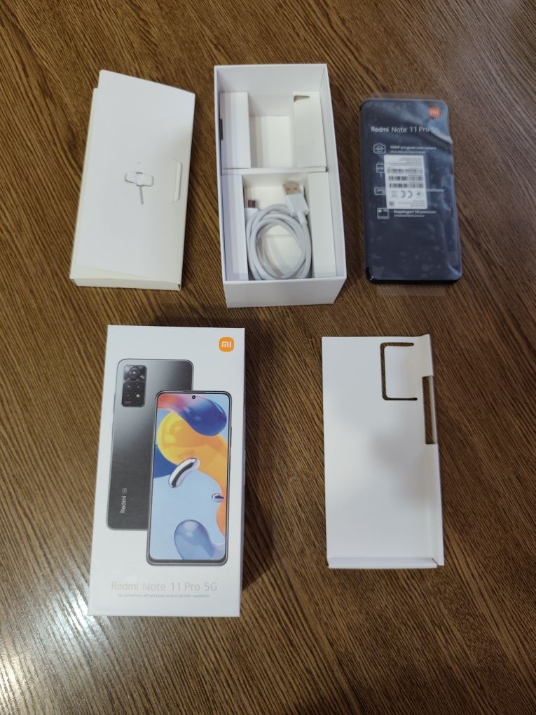 Xiaomi Redmi Note 11 Pro 5G  + Nowe  Słuchawki Bluetooth. !! TANIO !!