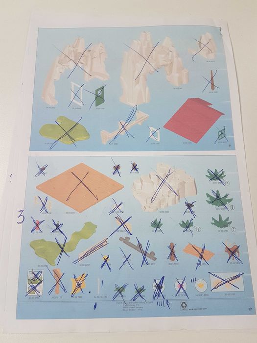 Playmobil Action 9126 Skała do wspinaczki z chatą