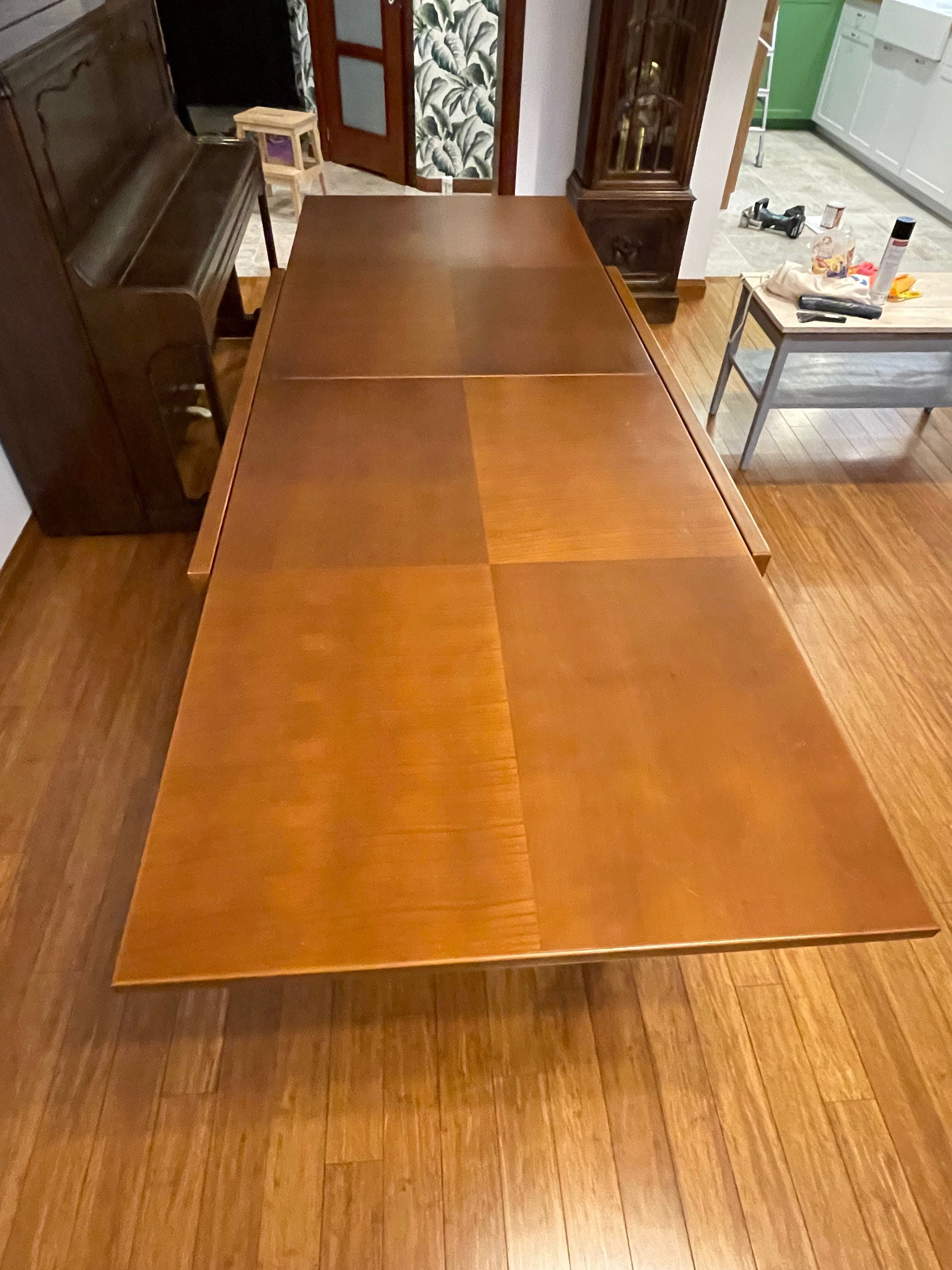 stół prostokątny, rozkładany 120-240/90, drewno, seria Gallus