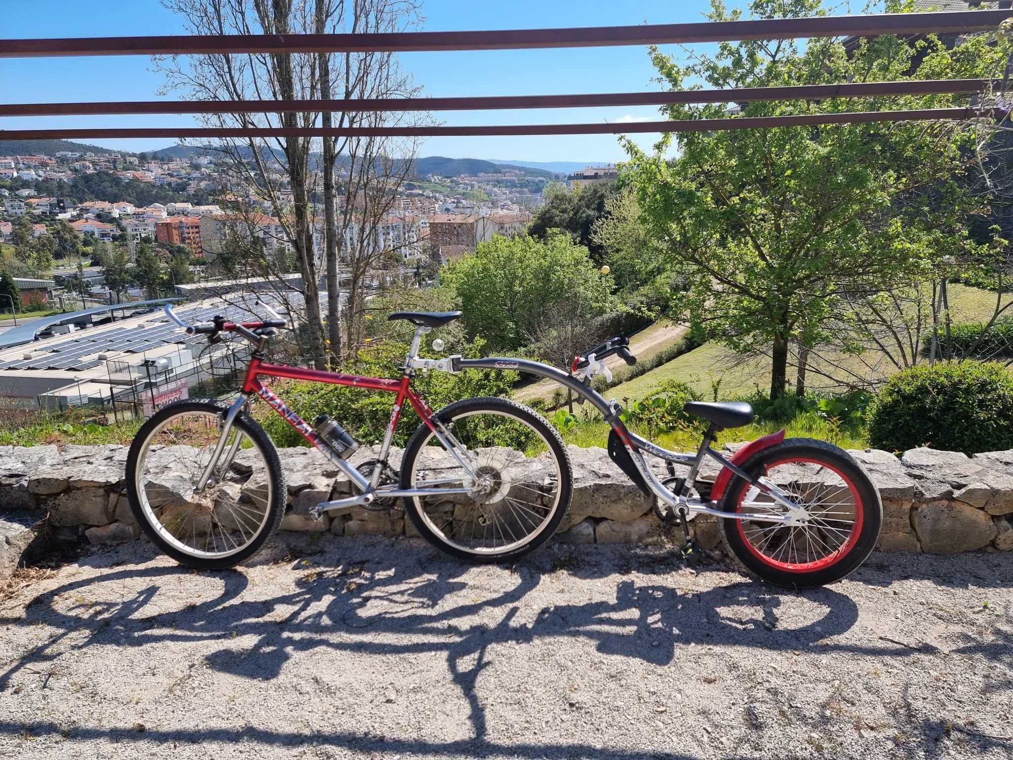 Reboque/bicicleta WeeRide Co-Pilot - Criança