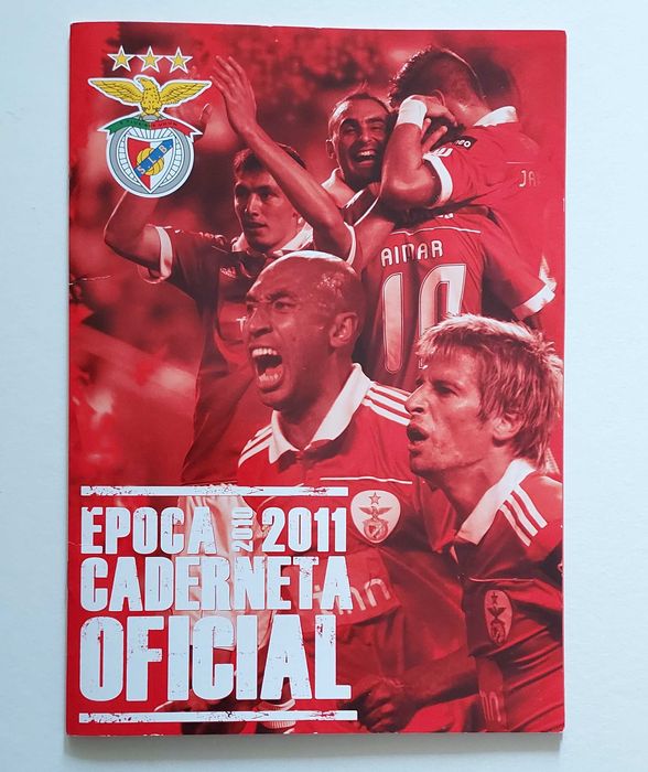 Cadernetas Benfica: Álbum do Plantel 07-08 / Tetra / Época 2010/11