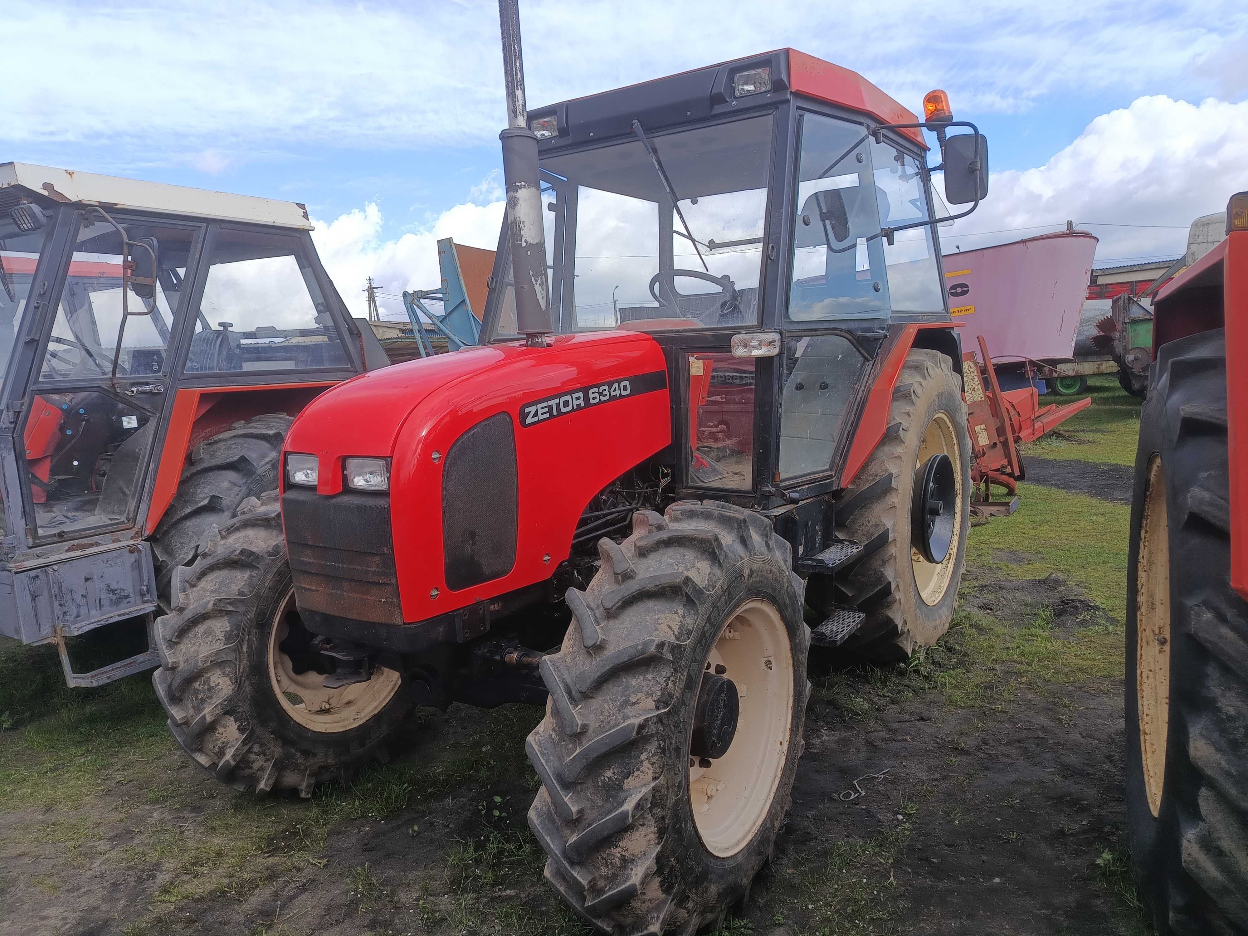 Zetor 6340 ładowacz tur