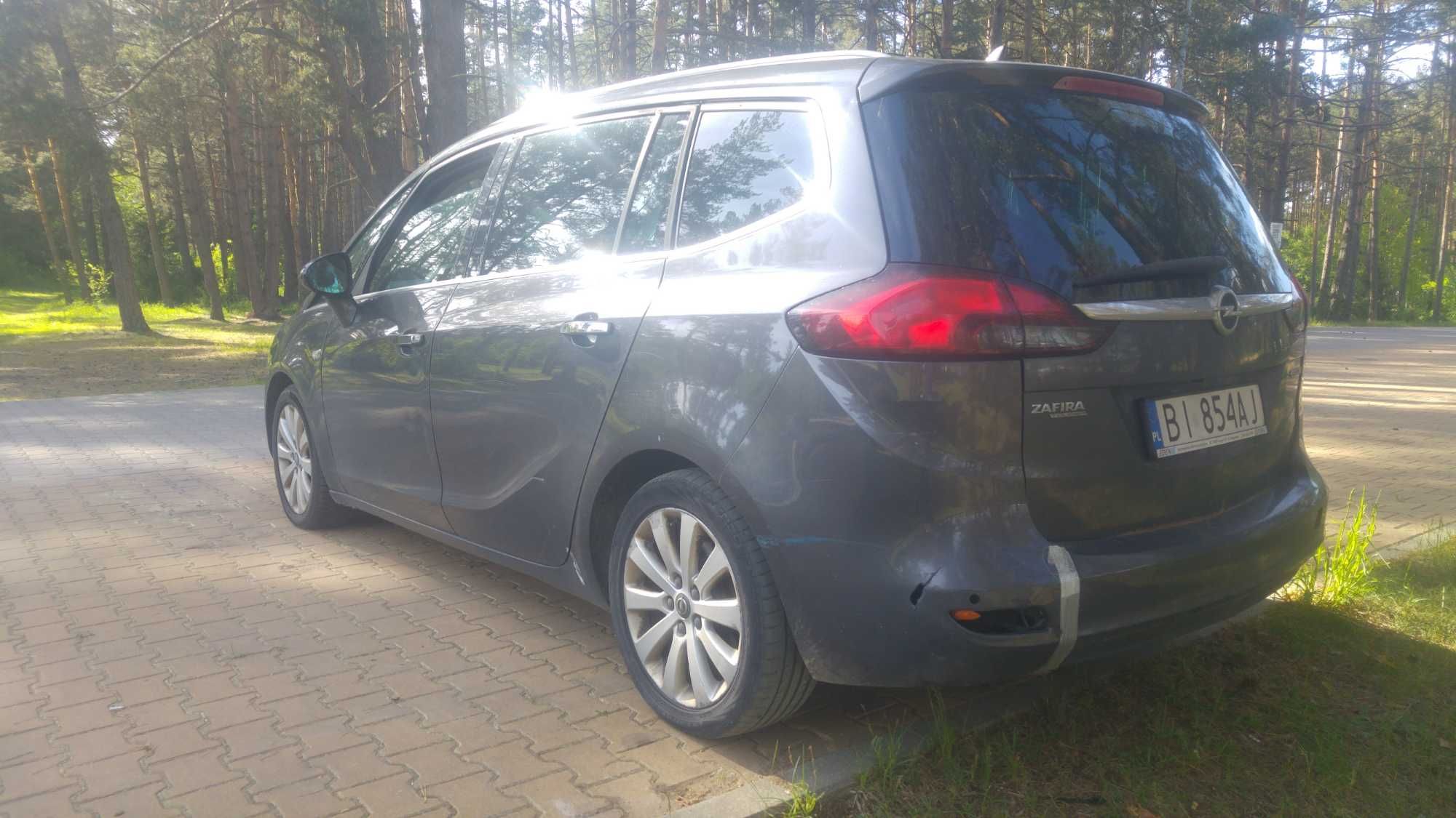 OPEL ZAFIRA Tourer 2.0 CDTI 7-osobowy rok 2012