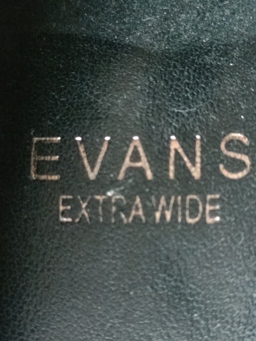 Półbuty Evans na szeroką stopę