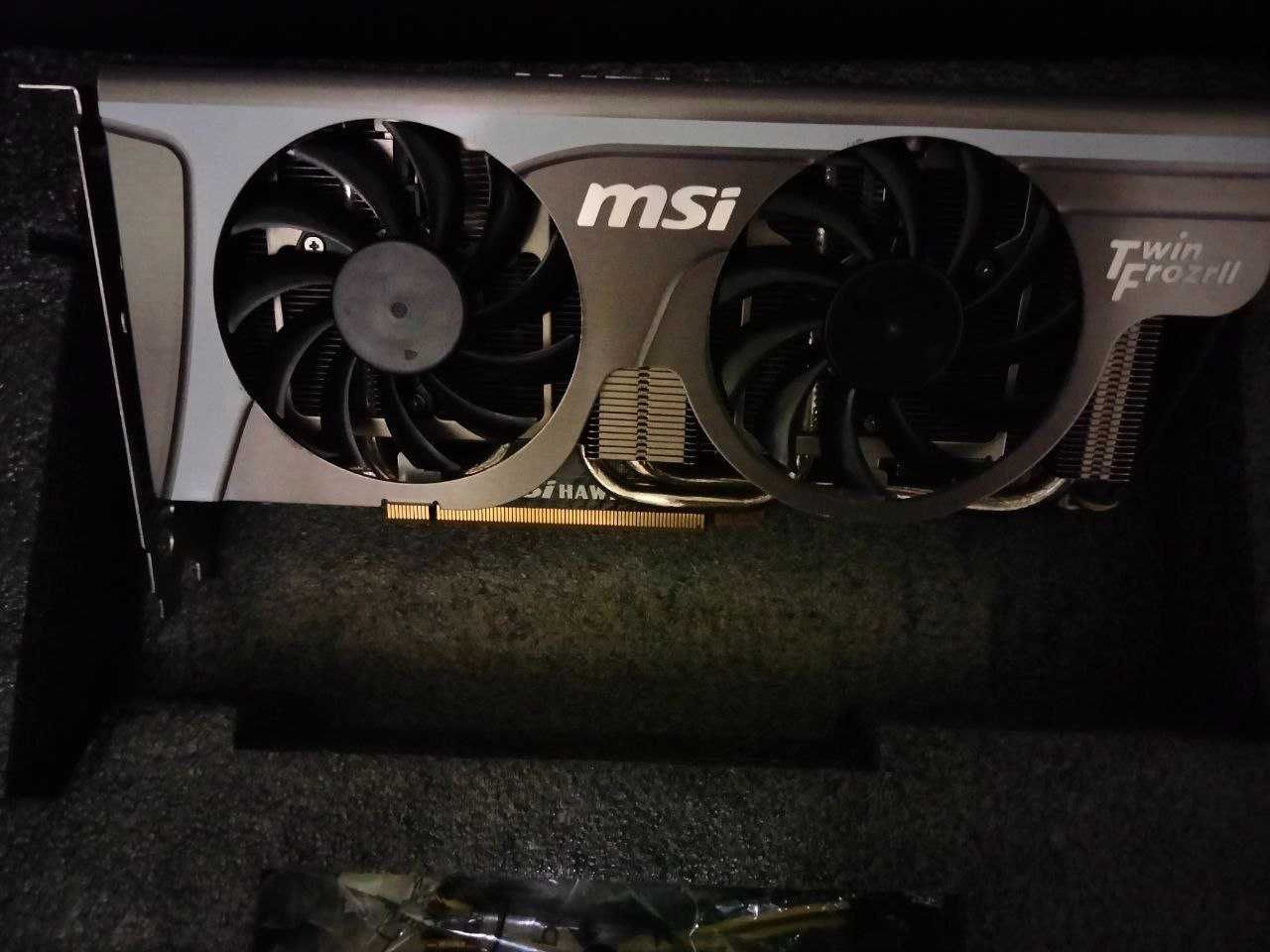 Видеокарта MSI PCI-Ex GeForce GTX 460 Hawk
