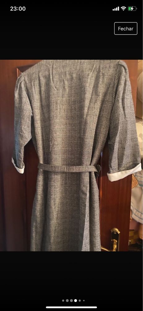 Vestido em fazenda