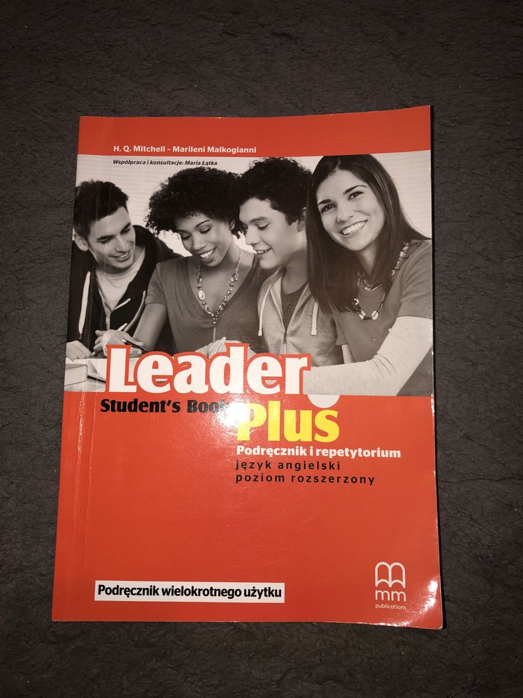 Leader plus podręcznik i repetytorium z angielskiego
