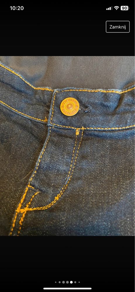 Jeansy ciążowe H&M 42/44