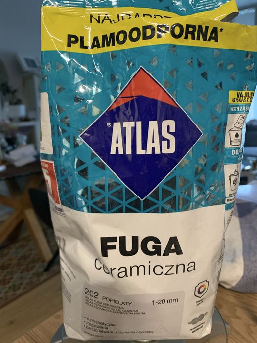 Fuga Atlas 1kg elastyczna kolor Popielaty 202 jasno szary