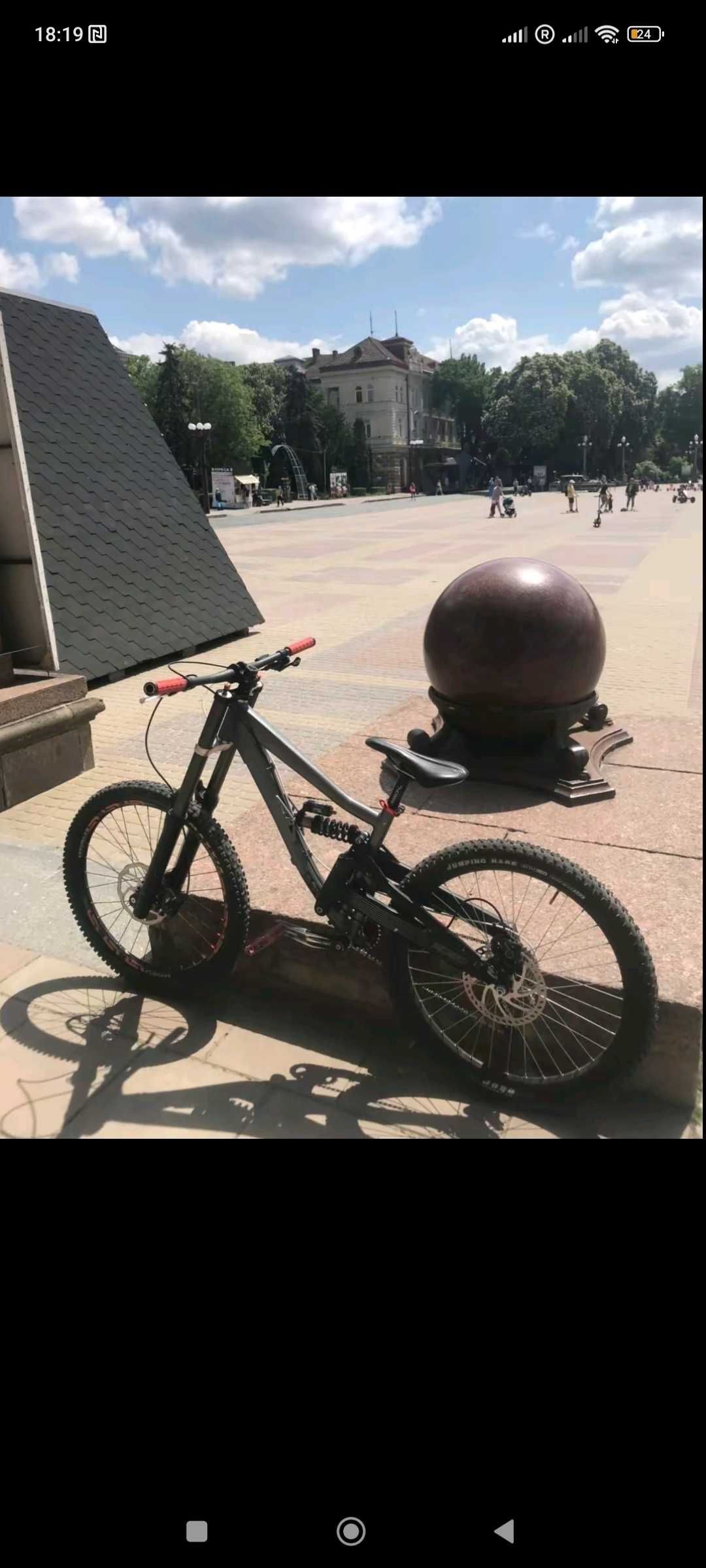 Велосипед Двухподвес Downhill