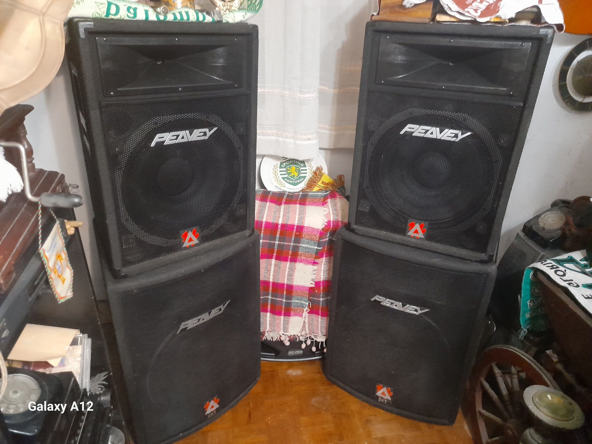 Colunas peavey bom estado