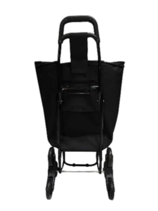 Wózek na zakupy, czarny, na kółkach - VOUNOT