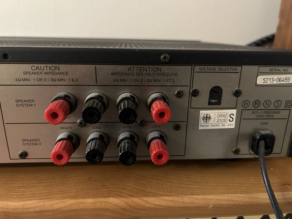 Wzmacniacz,  harman/kardon hk 6150, kolumny
