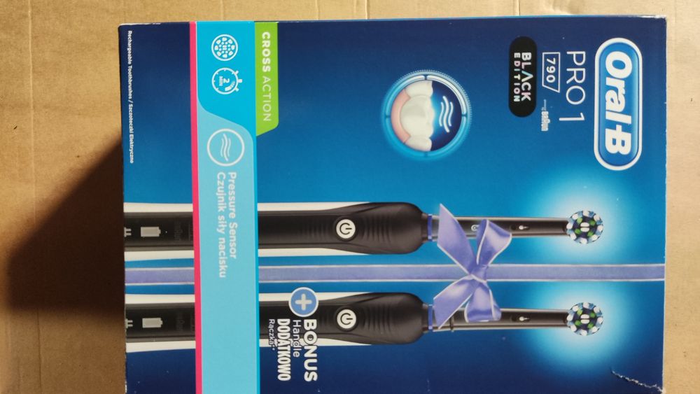 Szczoteczka do zębów Braun Oral-B 790 Pro + Gratis dodatkowa rączką
