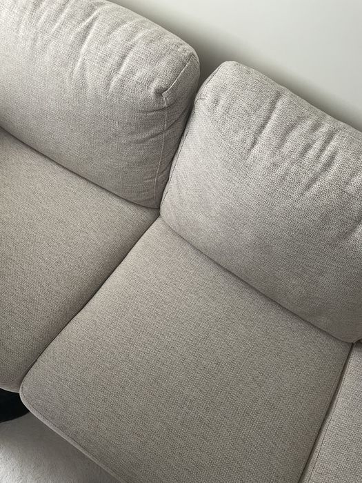 Sofa de 3 lugares com chaise longue Gato Preto