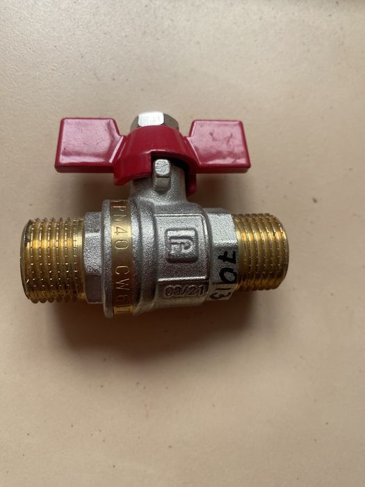 Кран ,Тройник бытовой  Valtec 1/2” x3/4” x1/2 для стиральных машин