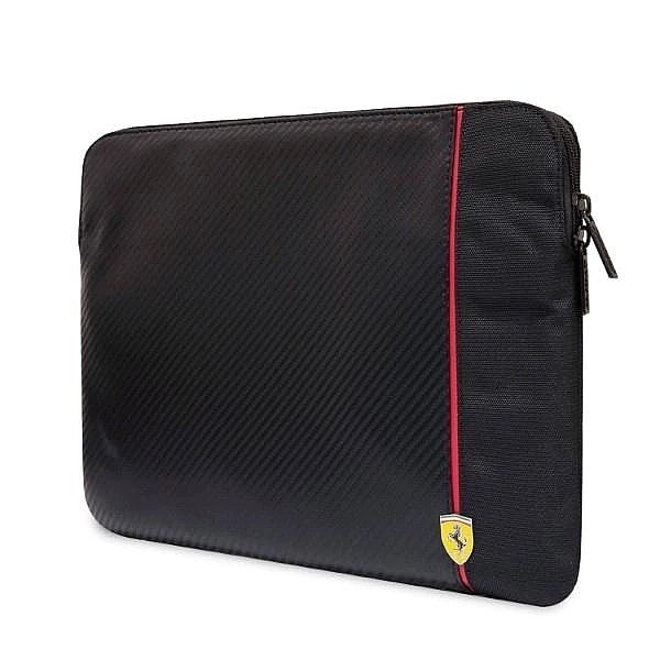 Pokrowiec Ferrari Carbon&Smooth na laptopa 14" - czarny