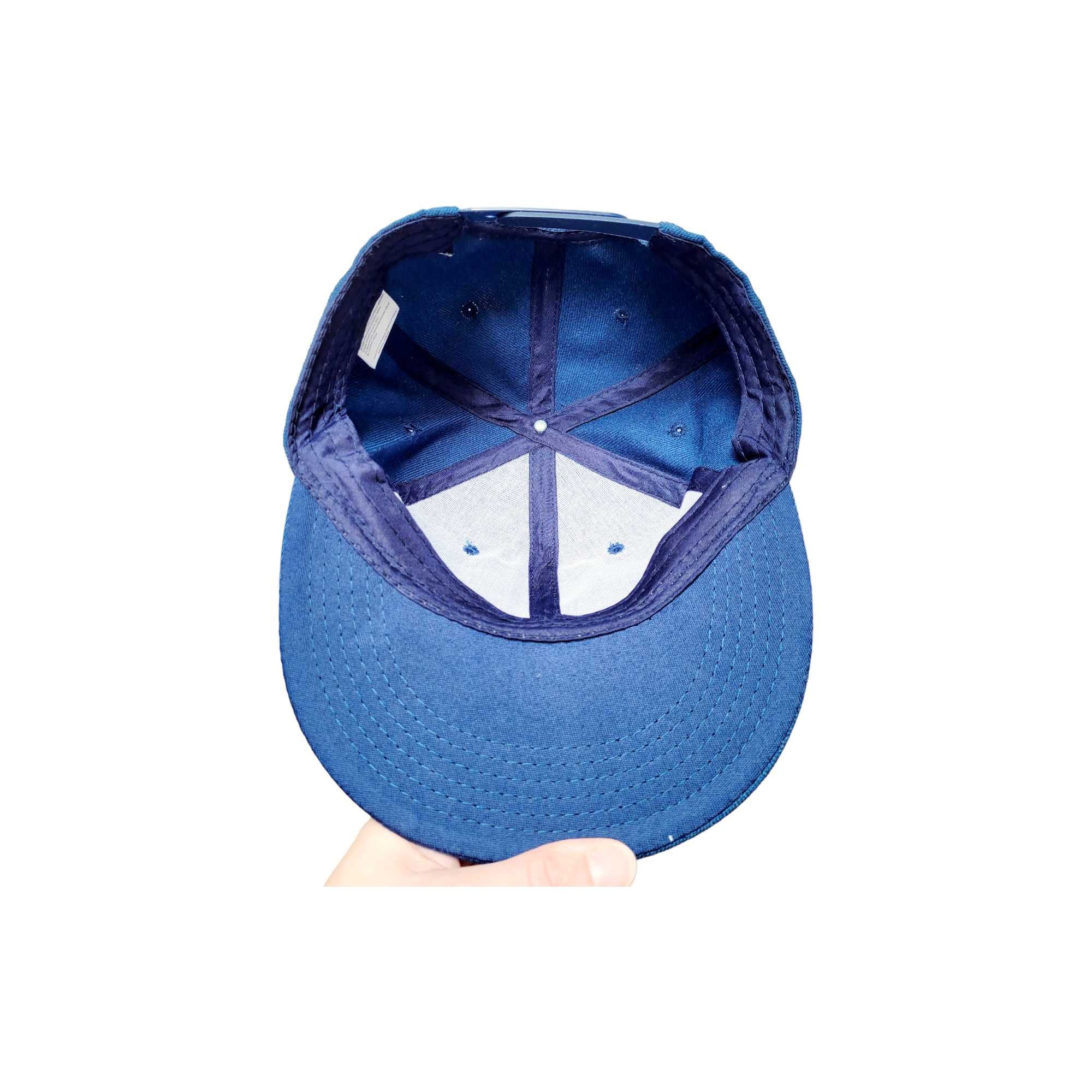 Granatowa damska czapka z daszkiem bejsbolówka rozmiar uniwersalny