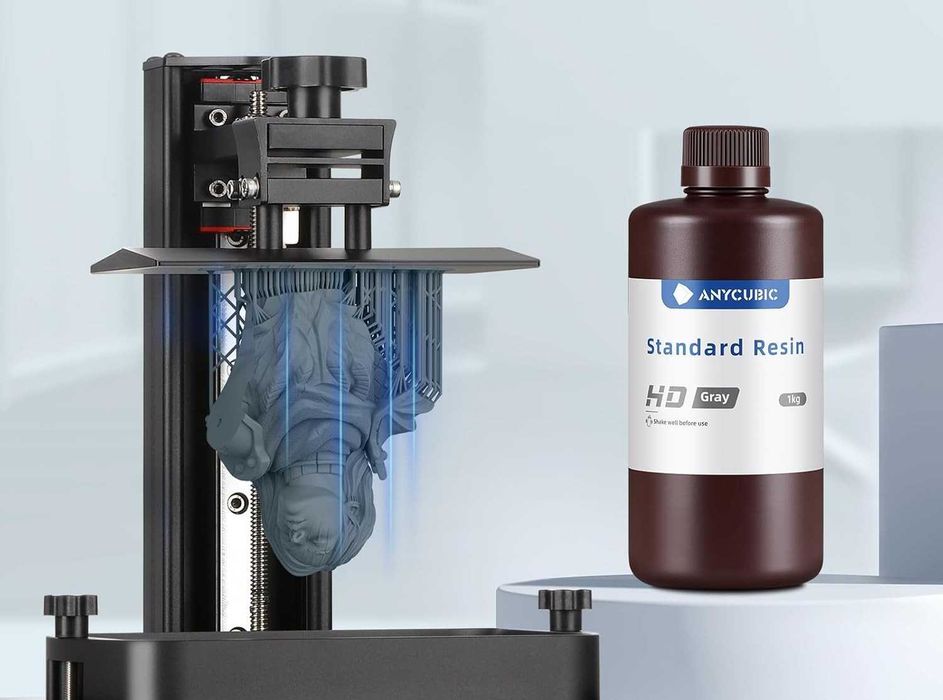 СВІЖА! до 03.2026 Фотополімерна смола Anycubic Standard resin HD Gray